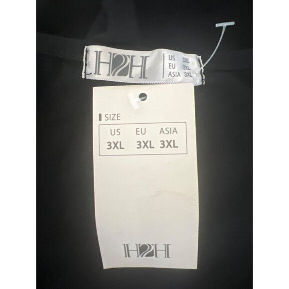 H2H Plus Size Black Strappy Cami Top 3XL - Picture 5 of 6